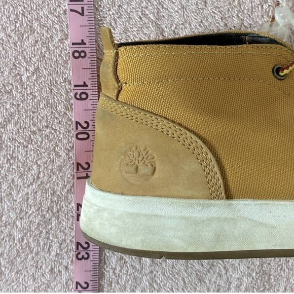 Timberland Tan Lace Up Davis Square Shoes 9.5 main image 4